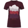Black Diamond Vista Kurzarm-t-shirt, Bordeaux