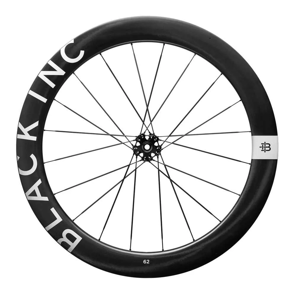 Black Inc Sixty Two Cl Disc Tubeless Rennrad Laufradsatz, Black, 12 x 100/12 x 142mm, Shimano/Sram HG Black Inc Sixty Two Cl Disc Tubeless Rennrad Laufradsatz, Black, 12 x 100/12 x 142mm, Shimano/Sram HG