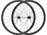 Black Inc Thirty Four Disc Center Lock Carbon 28" Laufradsatz, Schwarz, 28" Satz (VR 12 x 100 + HR 12 x 142) Shimano