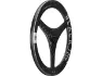 Black Inc Three Carbon 28" Vorderrad, Schwarz