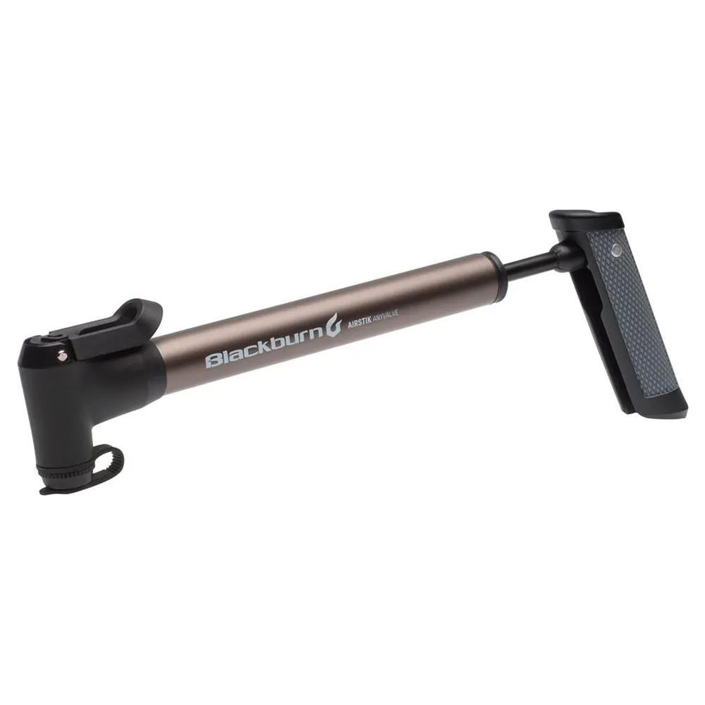 Blackburn Air Stick Anyvalve Mini-pumpe, Bronze, One Size Blackburn Air Stick Anyvalve Mini-pumpe, Bronze, One Size