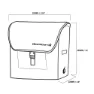 Blackburn Local 13l Fahrradtaschen, Black / grey, One Size