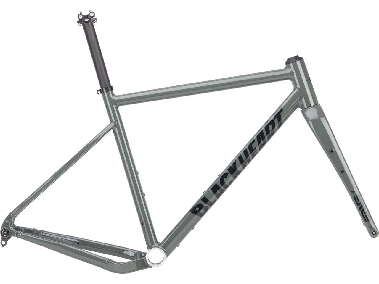 Blackheart Gravel AL Rahmenkit, Braun, M