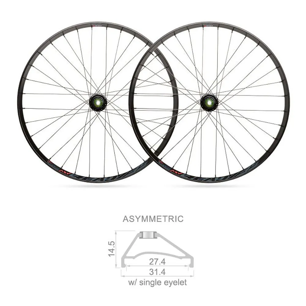 Blackjack 27.5´´ 27 Mm 6b Disc Tubeless Mtb-laufradsatz, Black, 15 x 100 / 12 x 142mm, Shimano/Sram HG Blackjack 27.5´´ 27 Mm 6b Disc Tubeless Mtb-laufradsatz, Black, 15 x 100 / 12 x 142mm, Shimano/Sram HG