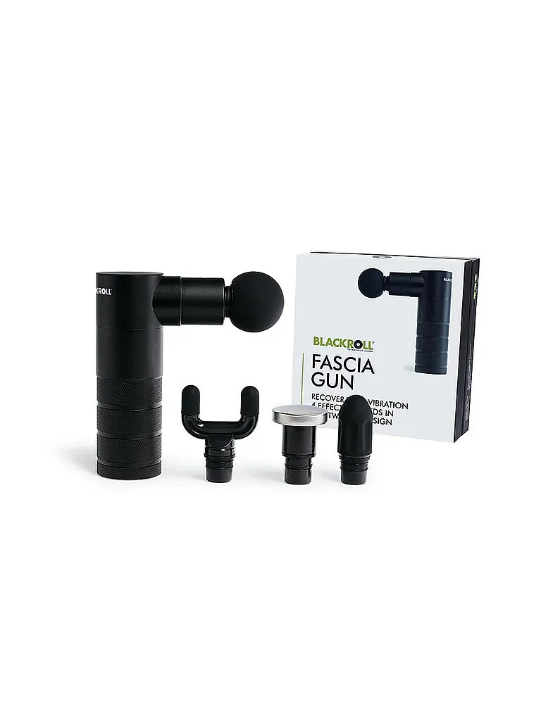 BLACKROLL Massagepistole Fascia Gun, Schwarz, EG