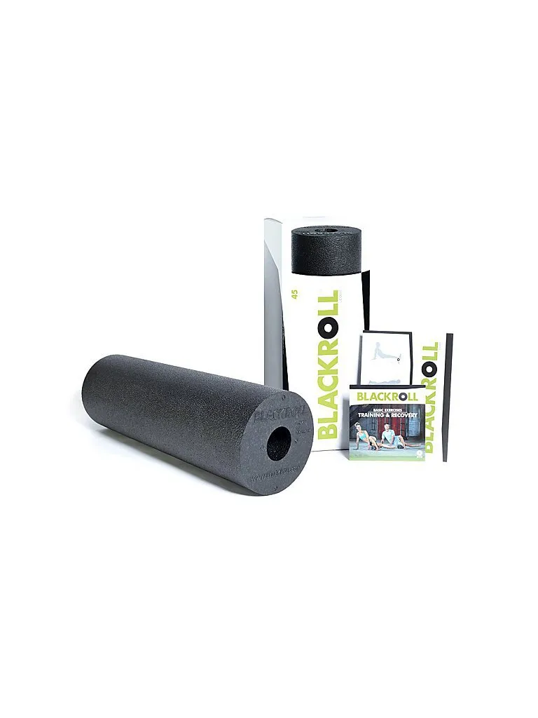 BLACKROLL ® Standard 45 Faszienrolle, Schwarz, EG