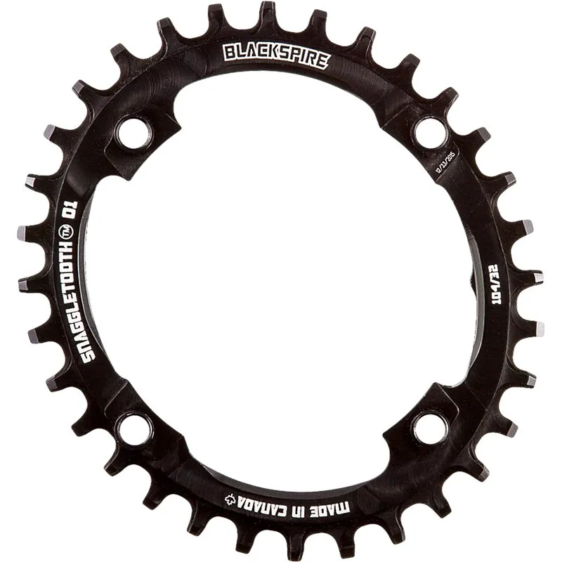 Blackspire Oval Narrow Wide 104 Bcd Kettenblatt, Black, 30t Blackspire Oval Narrow Wide 104 Bcd Kettenblatt, Black, 30t