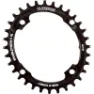 Blackspire Oval Narrow Wide 104 Bcd Kettenblatt, Black, 30t