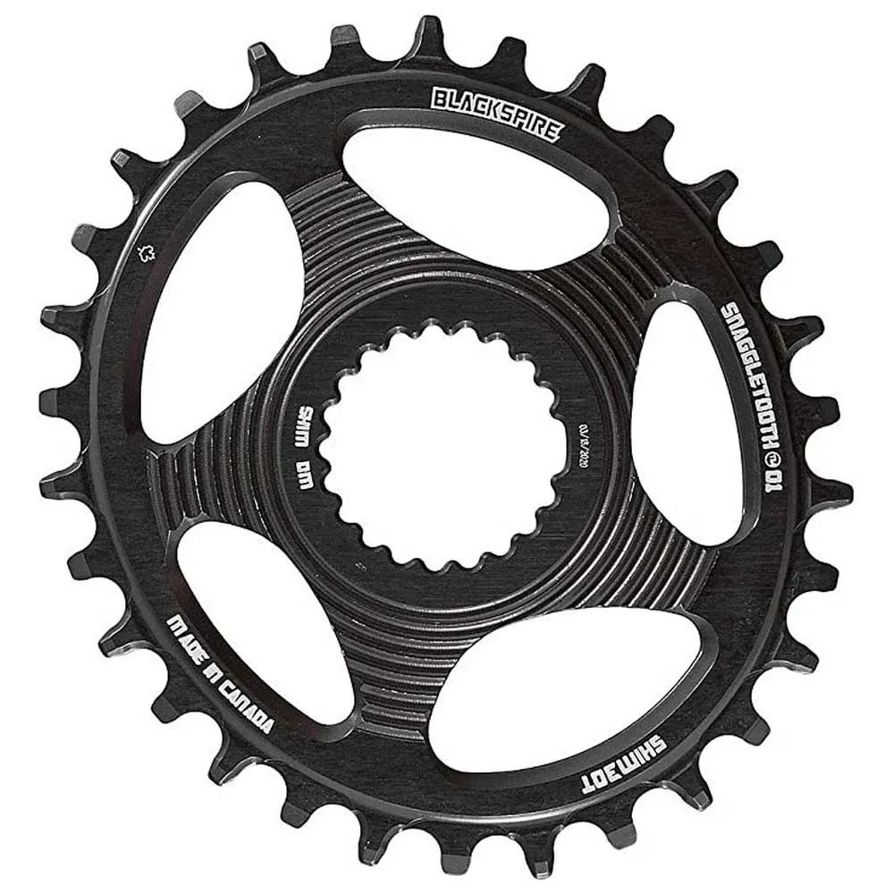 Blackspire Shimano 9100 Direct Mount Ovales Kettenblatt, Black, 34t Blackspire Shimano 9100 Direct Mount Ovales Kettenblatt, Black, 34t