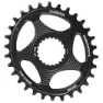 Blackspire Shimano 9100 Direct Mount Ovales Kettenblatt, Black, 34t