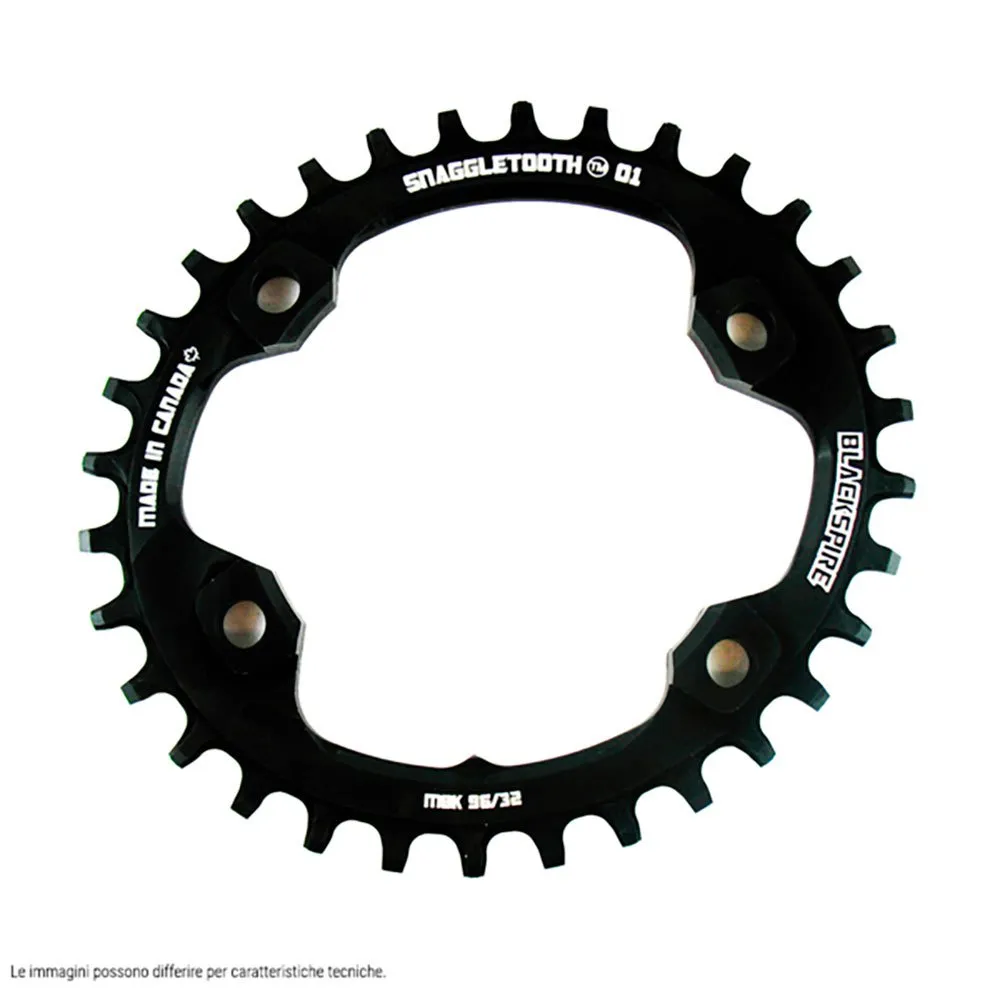 Blackspire Snaggletooth Xtr 9000 & 9020 Ovales Kettenblatt, Black, 34t