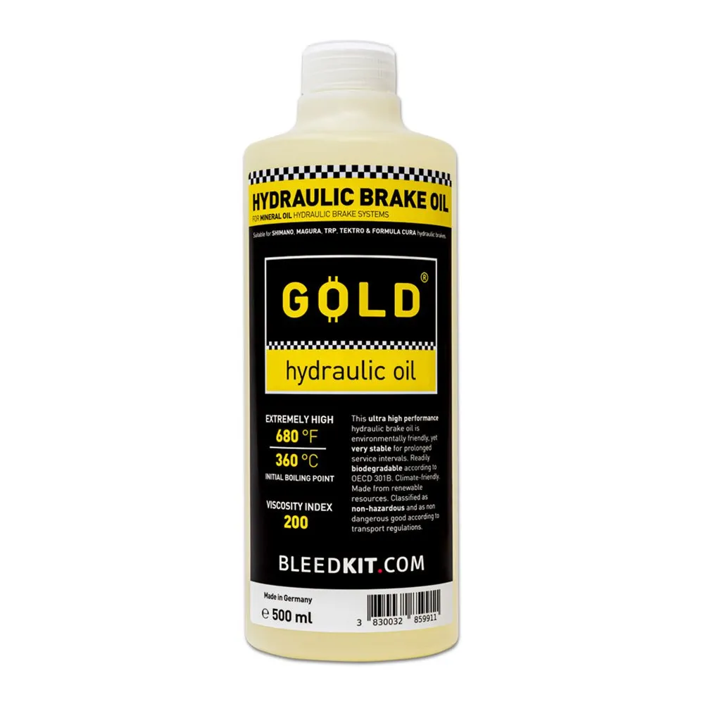 Bleedkit Gold Mineral Ölbremse 500ml, Yellow / black, One Size Bleedkit Gold Mineral Ölbremse 500ml, Yellow / black, One Size