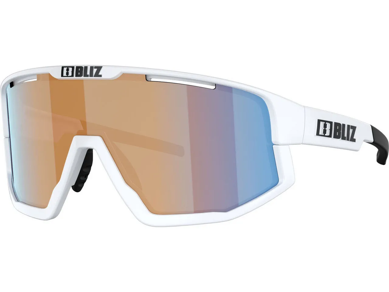 Bliz Fusion Small Nano Optics Nordic Light Sportbrille, Weiß Bliz Fusion Small Nano Optics Nordic Light Sportbrille, Weiß