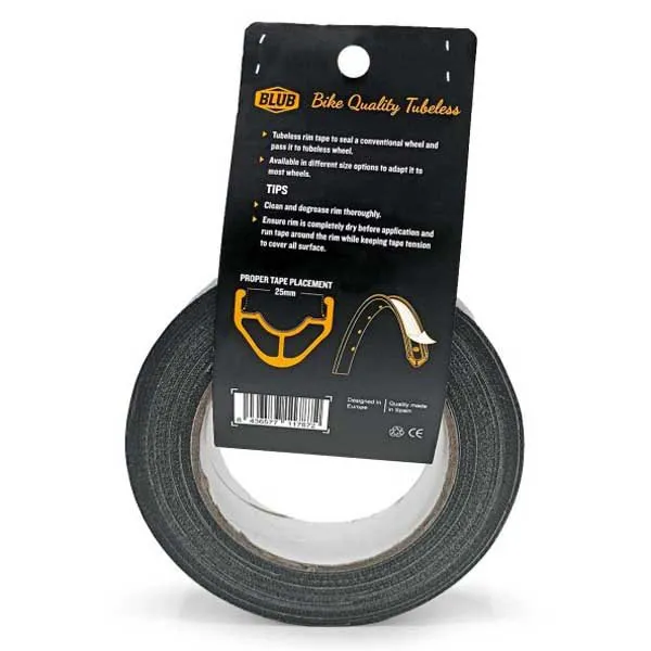 Blub 25 Mm Tubeless Felgenband 25 M, Yellow, One Size Blub 25 Mm Tubeless Felgenband 25 M, Yellow, One Size
