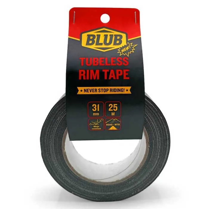 Blub 31 Mm Tubeless Felgenband 25 M, Yellow, One Size Blub 31 Mm Tubeless Felgenband 25 M, Yellow, One Size