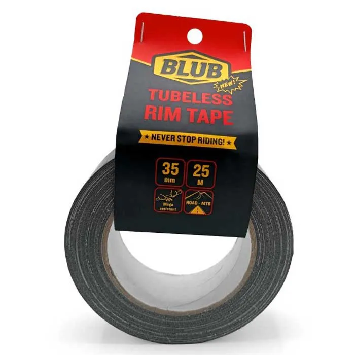 Blub 35 Mm Tubeless Felgenband 25 M, Yellow, One Size Blub 35 Mm Tubeless Felgenband 25 M, Yellow, One Size