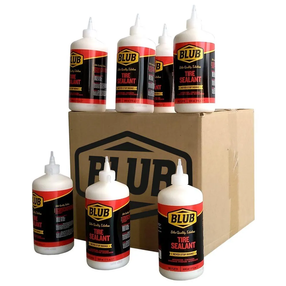 Blub 500ml Tubeless Dichtmittel 16 Einheiten, White, One Size Blub 500ml Tubeless Dichtmittel 16 Einheiten, White, One Size
