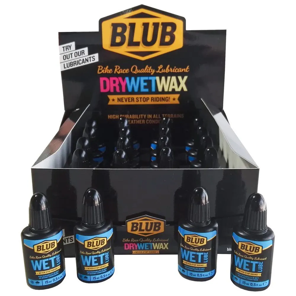 Blub Wet Schmiermittel 15ml 20 Einheiten, Black, One Size Blub Wet Schmiermittel 15ml 20 Einheiten, Black, One Size