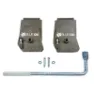 Blue Ox Bxw4027 Drehbarer Verriegelungsrahmen, Grey, 203.2mm