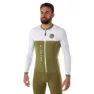 Khaki / white