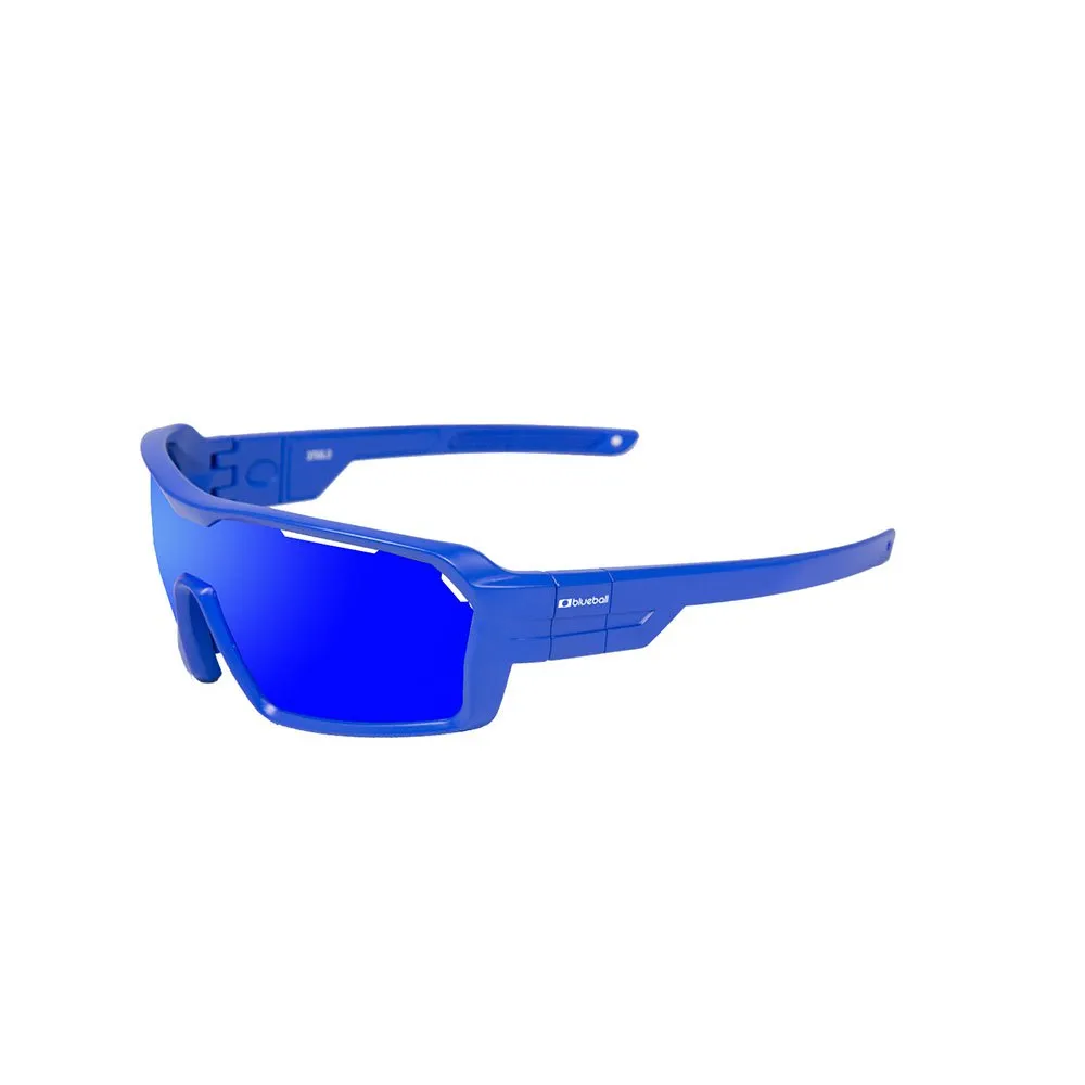 Blueball Sport Galibier Polarisierte Sonnenbrille, Matte blue, Smoke Polarized/CAT3 Blueball Sport Galibier Polarisierte Sonnenbrille, Matte blue, Smoke Polarized/CAT3