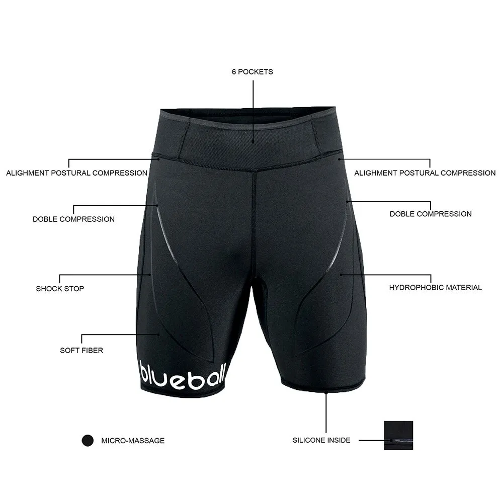 Blueball Sport Running Pocket Kurze Leggings male
