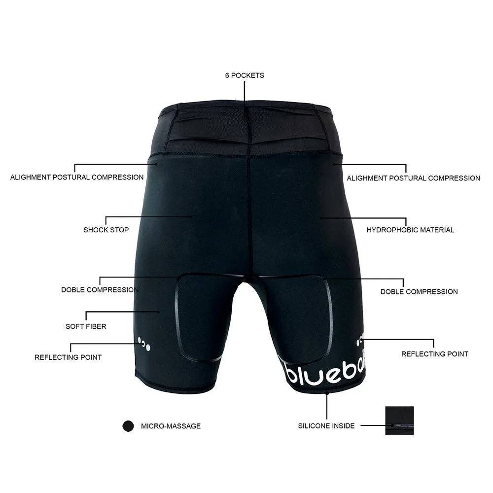 Blueball Sport Running Pocket Kurze Leggings male