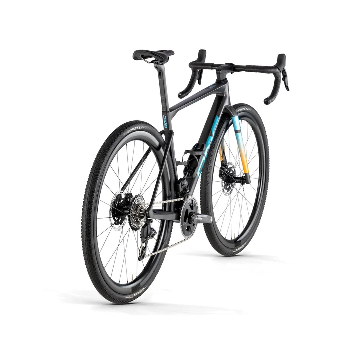 BMC Kaius 01 Two Sram Force AXS Wide 2x12 Komplettes Gravel, Carbon schwarz/brushed blue BMC Kaius 01 Two Sram Force AXS Wide 2x12 Komplettes Gravel, Carbon schwarz/brushed blue