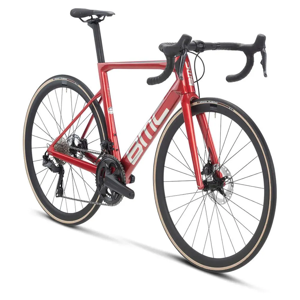 BMC Teammachine Slr01 One Ultegra Di2 2023 Rennrad, Prisma red / brushed alloy, 54 BMC Teammachine Slr01 One Ultegra Di2 2023 Rennrad, Prisma red / brushed alloy, 54