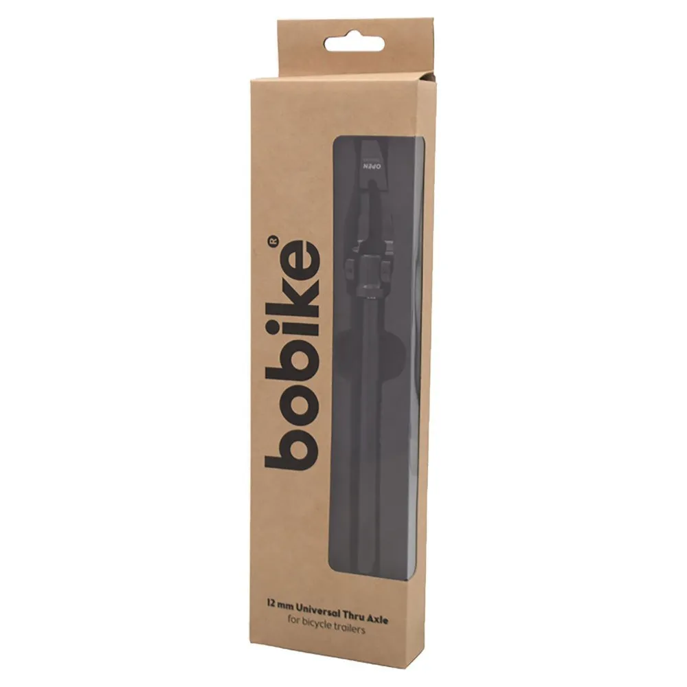 bobike 12 Mm Steckachse, Black / silver, One Size bobike 12 Mm Steckachse, Black / silver, One Size