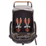 bobike 2 In 1 Trailer, Black / grey, Max 44kg