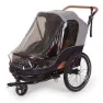 bobike 2 In 1 Trailer, Black / grey, Max 44kg