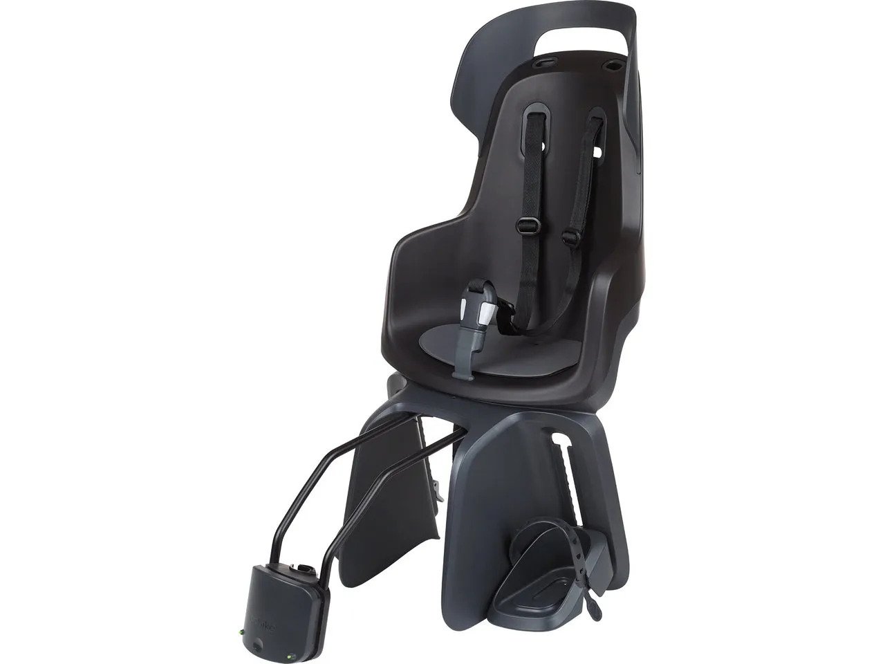 bobike Go Maxi Fahrradkindersitz zur Sitzrohrmontage, Schwarz, one_size bobike Go Maxi Fahrradkindersitz zur Sitzrohrmontage, Schwarz, one_size