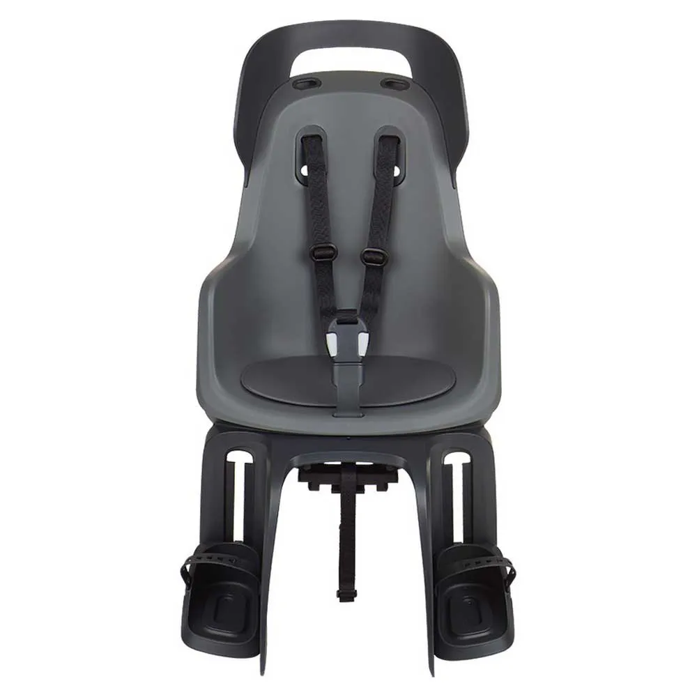 bobike Go Mik Hd Kindersitz Für Fahrrad Hinten Refurbished, Dark grey, Max 22kg