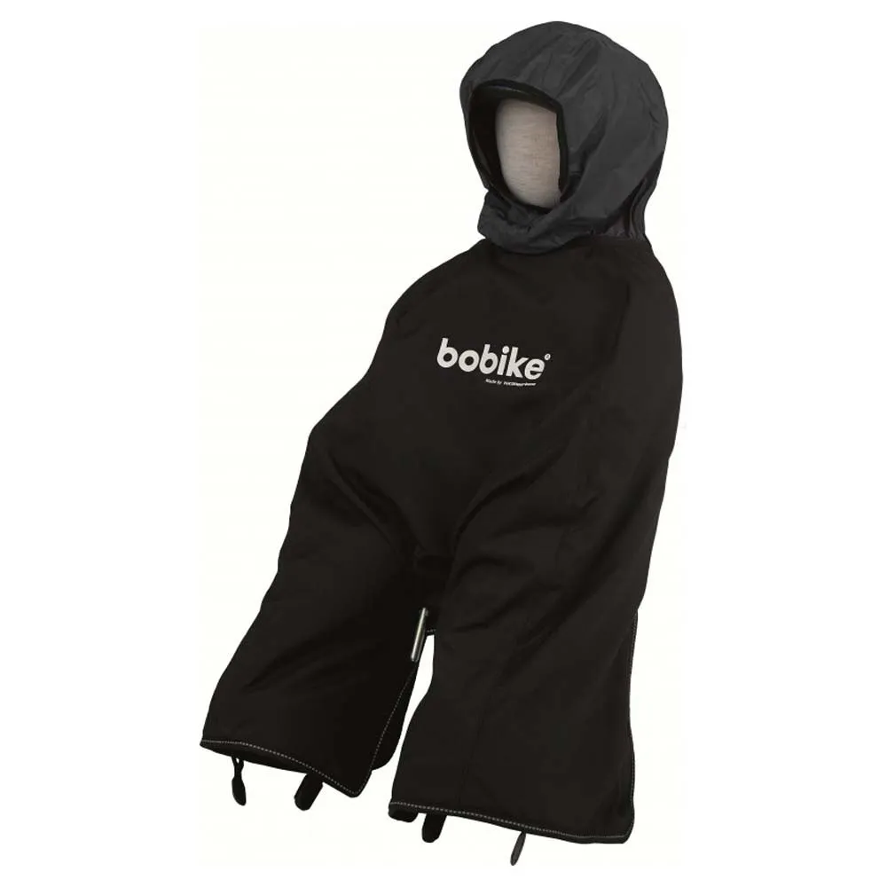 bobike Mini Wasserdichter Poncho, Black bobike Mini Wasserdichter Poncho, Black