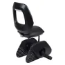 bobike One Junior Mik Hd Kindersitz Für Fahrrad Hinten, Black, Max 27kg