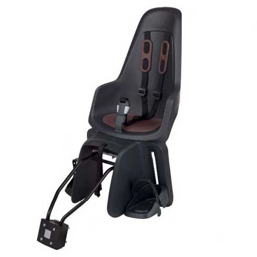bobike One Maxi 1p&e-bd Eco Kindersitz Für Fahrrad Hinten, Black / brown, Max 22kg bobike One Maxi 1p&e-bd Eco Kindersitz Für Fahrrad Hinten, Black / brown, Max 22kg