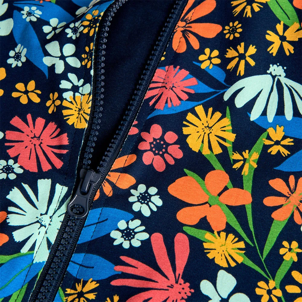 Boboli Bomber Knit Floral Jacke Boboli Bomber Knit Floral Jacke