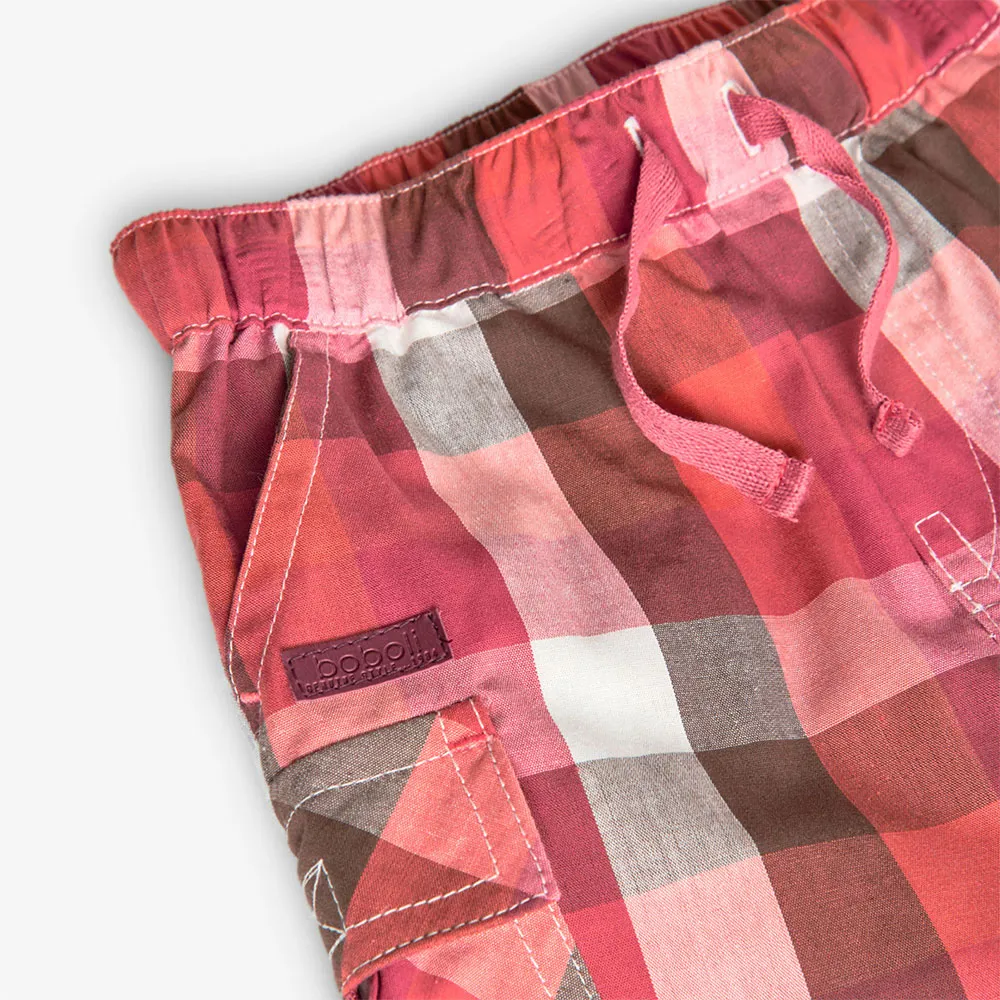 Boboli Check Kurze Hose