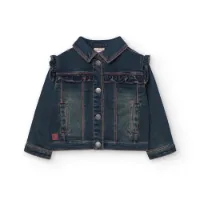 Boboli Denim Knit Jacke Boboli Denim Knit Jacke
