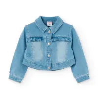 Boboli Denim Knit Jacke Boboli Denim Knit Jacke