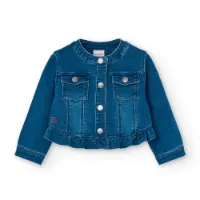 Boboli Denim Knit Jacke