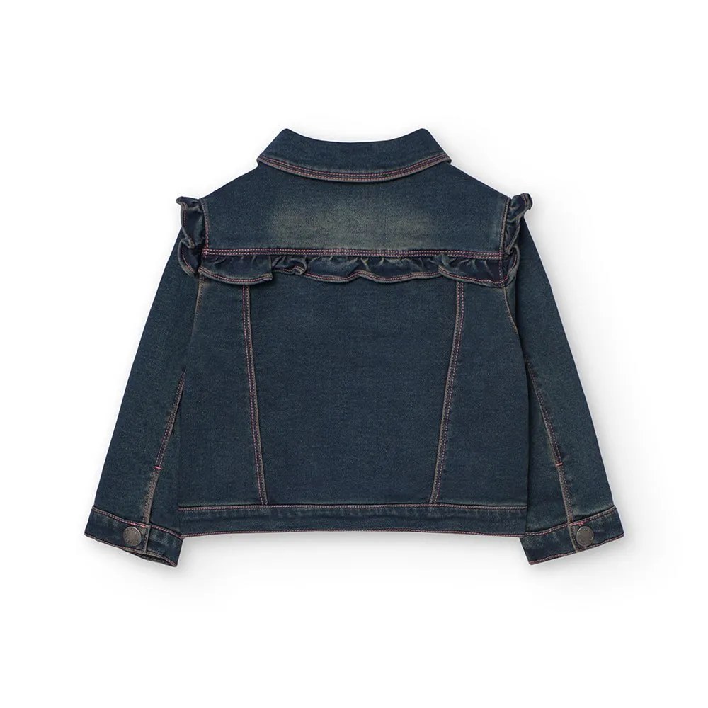 Boboli Denim Knit Jacke