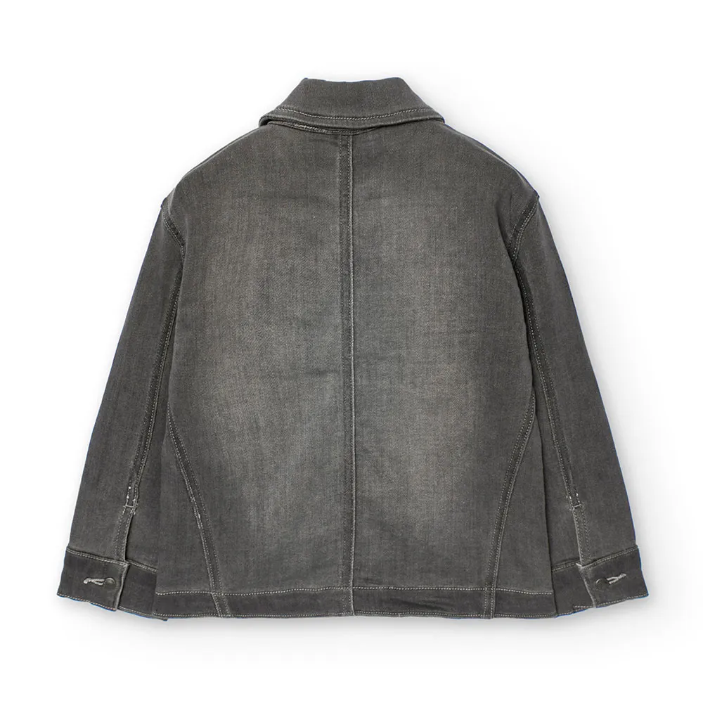Boboli Denim Knit Jacke Boboli Denim Knit Jacke