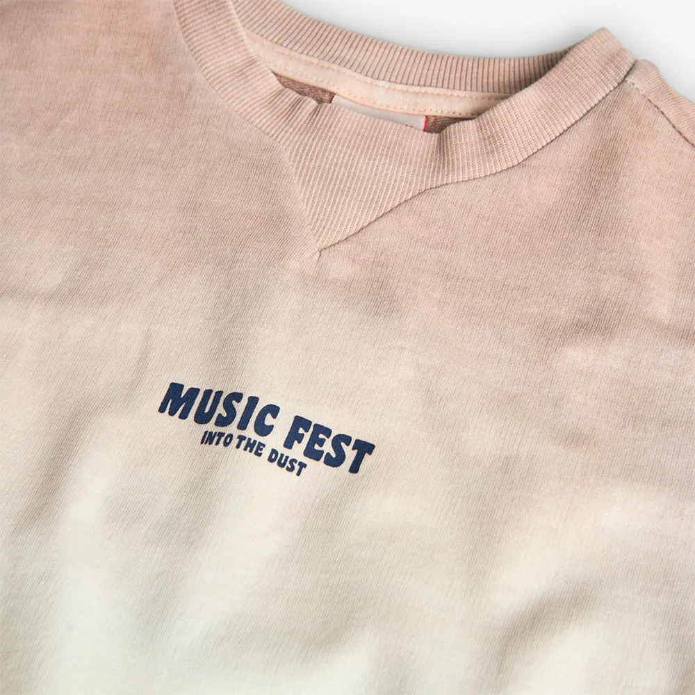 Boboli Fleece Dye Sweatshirt Boboli Fleece Dye Sweatshirt