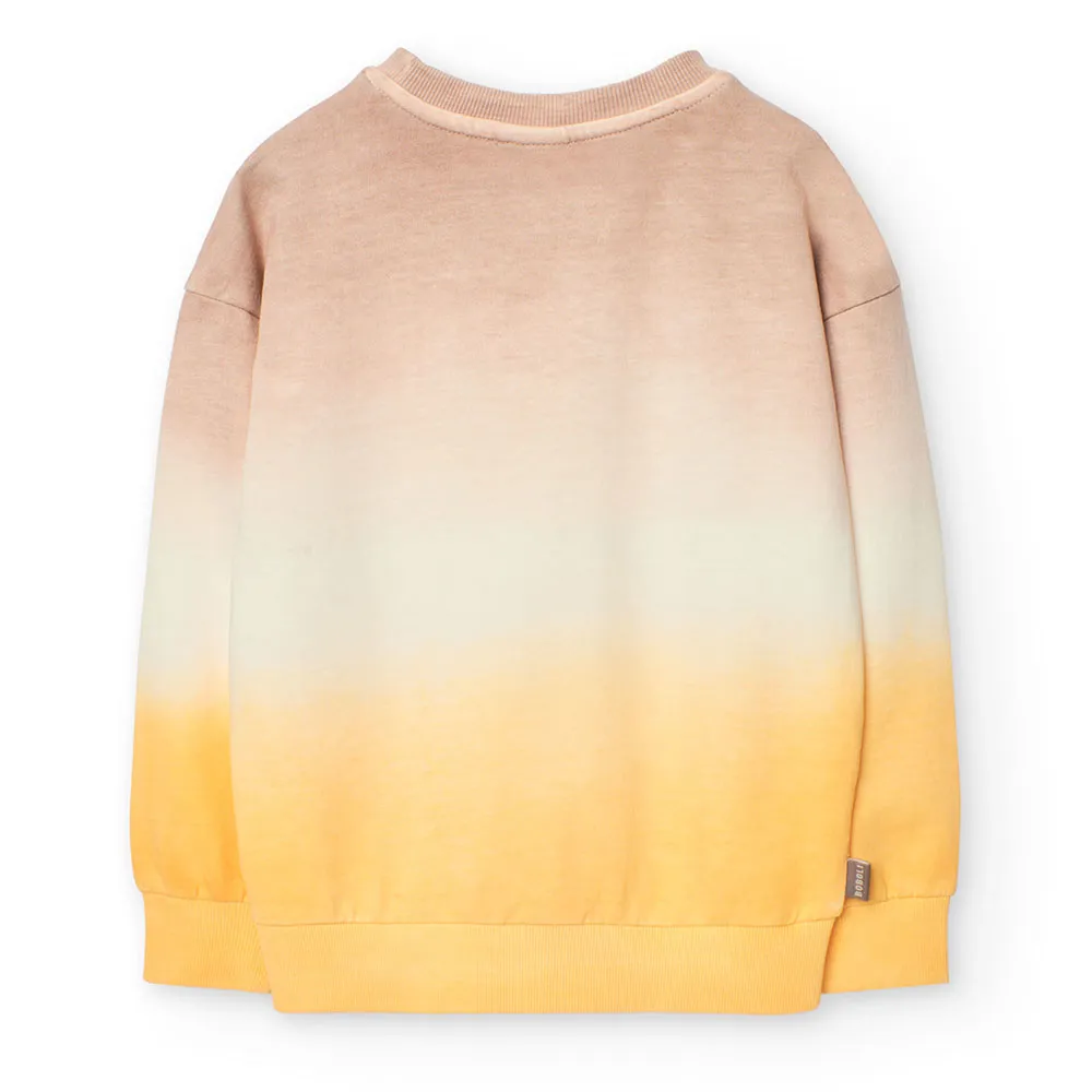Boboli Fleece Dye Sweatshirt Boboli Fleece Dye Sweatshirt