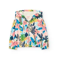 Boboli Fleece Floral Jacke Boboli Fleece Floral Jacke