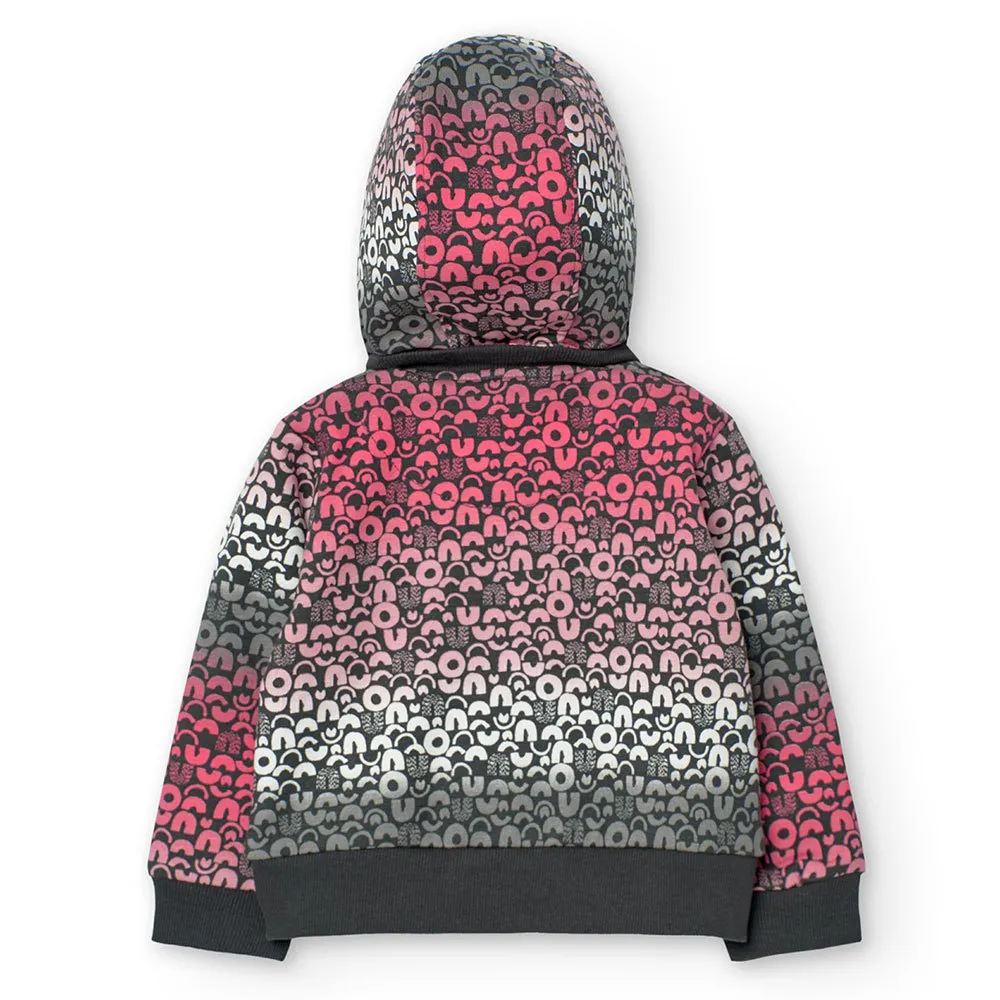 Boboli Fleece Printed Jacke