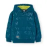 Boboli Fleece Printed Kapuzenpullover