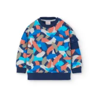 Boboli Fleece Printed Pullover Boboli Fleece Printed Pullover